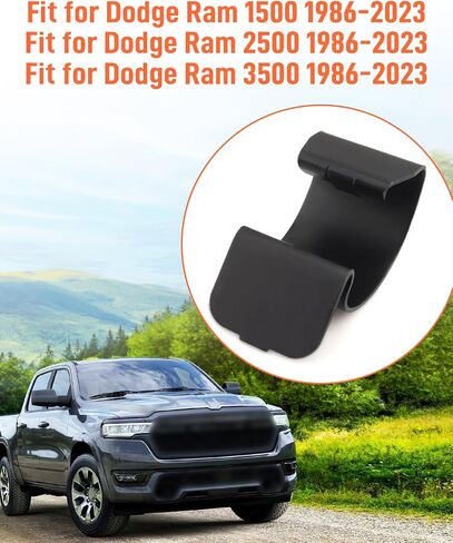 Engine Air Box Clamp Fit for Dodge Ram 3500 2500 1500 1986-2023 Replace 5277576 05277576 Air Cleaner Housing Box Clip Black Carbon Steel Material in Kuwait