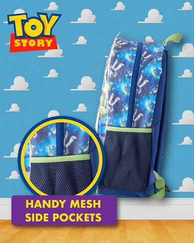 سريع للأمام سيارات Lightning McQueen Kids Backpack - 16 بوصة ثلاثية الأبعاد حقيبة الكتب في مرحلة ما قبل المدرسة الابتدائية للفتيات والمدرسة الأولاد والسيارات الأحمر in Saudi Arabia