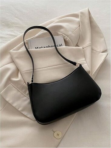 Women's Bowknot Zipper Shoulder Handbag Top Handle Elegant Small Underarm Bags Trendy Purse in Saudi Arabia