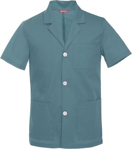 TAILOR'S Men's 31 Inch Consultation Short Sleeve Lab Coat in Kuwait