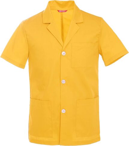 TAILOR'S Men's 31 Inch Consultation Short Sleeve Lab Coat in Kuwait