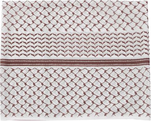 Palestinian Keffiyeh Scarf Wrap for Women Abaya Prayer Shawl Muslim Keffiyeh Printed Chiffon Hijab Scarf in Kuwait
