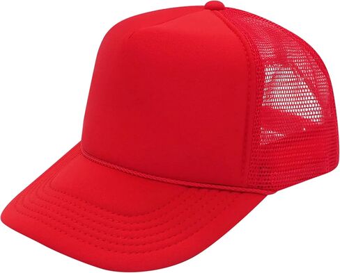 Distressed USA Trucker Hat for Women and Teens American Stars Classic 5 Panel Mesh Snapback in Kuwait
