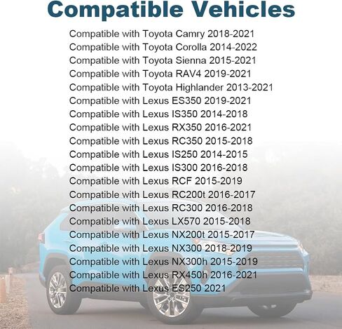 تجميع مشغل قفل الباب الأمامي اليسرى الجانبي متوافق مع لكزس IS250 IS300 IS350 NX300 NX300H RCF RC300 Toyota Camry Corolla Highlander Sienna RAV4 استبدال ل 69040-02440 in Saudi Arabia