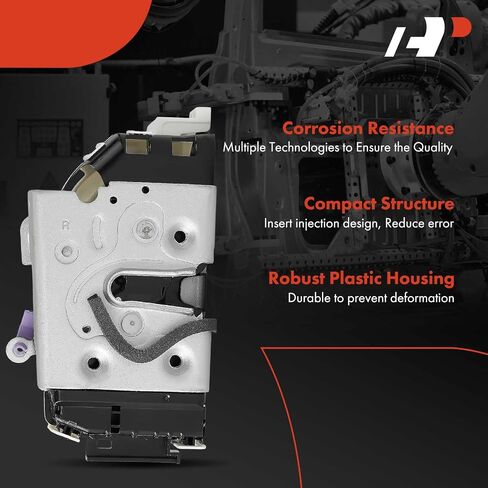 A-Premium Door Lock Latch Actuator متوافق مع سيارات Jeep-JL Series Wrangler 2018-2021 ، JT Series Gladiator 2020-2021-جانب الركاب الأيمن الأمامي in Saudi Arabia