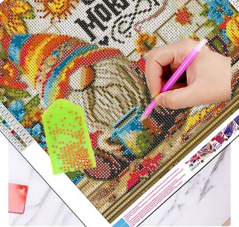 Xylogist Forest Bear Diamond Painting Kits for Beginner - 5D Bear Diamond Art Kits for Adults, DIY Animal Diamond Painting Gem Art Crafts, Diamond Art Painting for Home Decor Walls Gifts 14X14Inch in Saudi Arabia