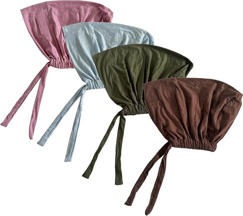 Lina & Lily Modal Jersey Hijab Undercap Tie-Back-Back Women Inner Cap Diarf in Kuwait
