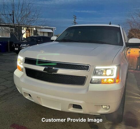 Amerilite لعام 2007-2013 Chevy Avalanche/Suburban/Tahoe Switchback LED Tube Turn Siganl Projector Project Projects Black Presidents Paul in Saudi Arabia