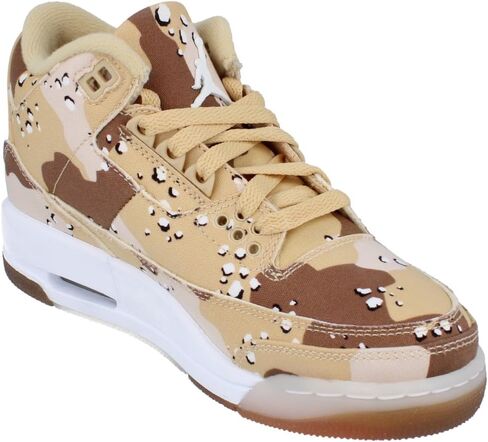 Air Jordan 3 Retro Tex Desert Camo Women’s Shoes (HM4301-200 ، Dark Driftwood/Hemp/Velvet Brown/Sail) Size 9.5 in Kuwait