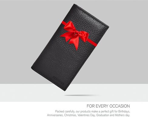 غلاف دفتر الشيكات Estalon للرجال والنساء - حالة دفتر تسجيل الدخول القياسية الجلدية in Kuwait