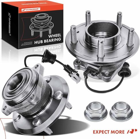 A-Premium 2 X Bear Wheel Wheel and Hub Assembly مع ABS & 5-Lug متوافق مع شيفروليه Exhinox 2007-2009 و Captiva Sport 2012-2015 و Pontiac Torrent & Saturn Vue & Suzuki XL-7 in Saudi Arabia