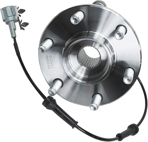 Detroit Axle - 4WD Front Wheel Bearing Hubs for Nissan Pathfinder Frontier Xterra Suzuki Equator Replacement 2 Complete Wheel Bearing and Hubs Assembly Set in Saudi Arabia