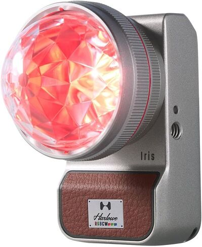 IRIS LED Video Light Creator Kit 5W BI-Color 2700K-6500K CRI/TLCI 96+ ، IP54 ، التحكم في التطبيق ، الإضاءة المستمرة المحمولة للتصوير والفيديو in Kuwait