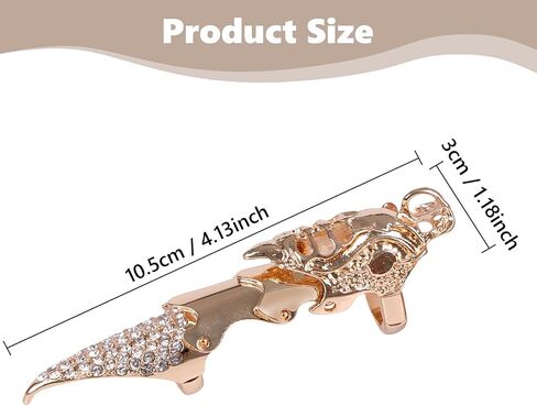 Gothic Crystal Knuckle Ring for Women - Adjustable Punk Rhinestone Stackable Middle Finger Ring, Edgy Bling Jewelry Gift in Saudi Arabia
