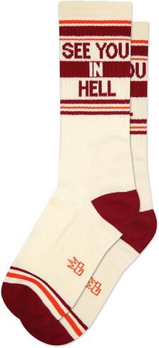 Gumball Poodle Novelty Gift Socks for Men, Women and Teens, Cool Crew Socks (Made in the USA) in Kuwait