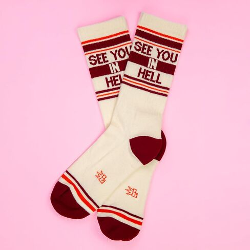 Gumball Poodle Novelty Gift Socks for Men, Women and Teens, Cool Crew Socks (Made in the USA) in Kuwait