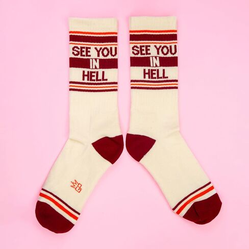 Gumball Poodle Novelty Gift Socks for Men, Women and Teens, Cool Crew Socks (Made in the USA) in Kuwait