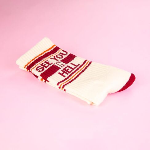 Gumball Poodle Novelty Gift Socks for Men, Women and Teens, Cool Crew Socks (Made in the USA) in Kuwait