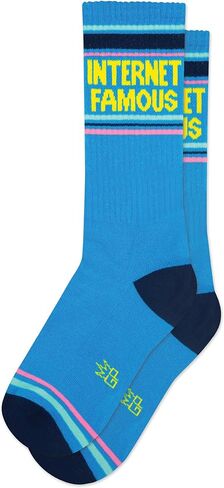Gumball Poodle Novelty Gift Socks for Men, Women and Teens, Cool Crew Socks (Made in the USA) in Kuwait