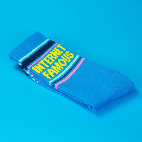 Gumball Poodle Novelty Gift Socks for Men, Women and Teens, Cool Crew Socks (Made in the USA) in Kuwait
