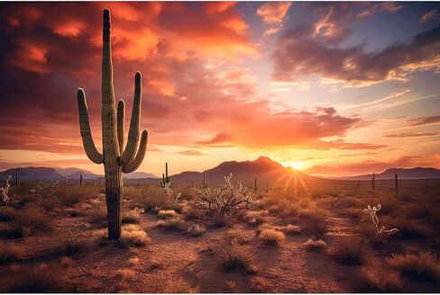 Reptile Habitat Background Dead Tree and Sun Desert Scenery Terrarium Background Nature Desert Landscape Backdrop Aquarium Background Durable Polyester Desert Background Backdrop Vinyl 24x16in in Kuwait