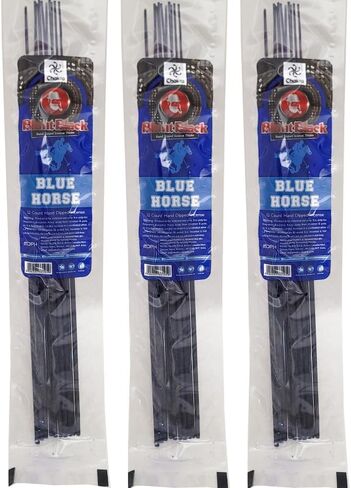 10.5" Hand Dipped Incense Sticks 3-Packs - 12 Sticks Each - Choose Your Scent (Black Love) in Saudi Arabia