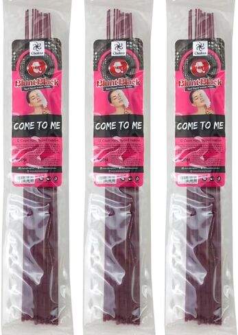10.5" Hand Dipped Incense Sticks 3-Packs - 12 Sticks Each - Choose Your Scent (Black Love) in Saudi Arabia