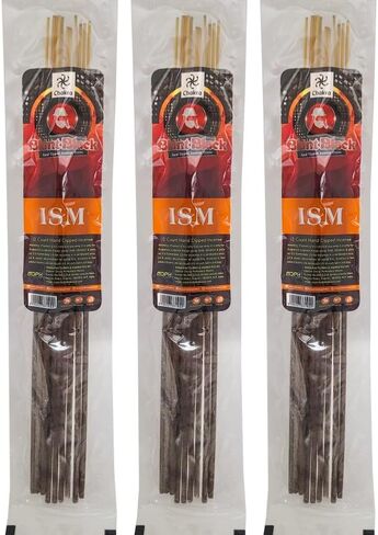 10.5" Hand Dipped Incense Sticks 3-Packs - 12 Sticks Each - Choose Your Scent (Black Love) in Saudi Arabia