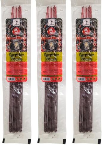 10.5" Hand Dipped Incense Sticks 3-Packs - 12 Sticks Each - Choose Your Scent (Black Love) in Saudi Arabia