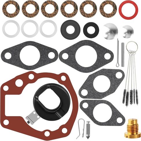 439071 Carburetor Rebuild Kit Compatible with Johnson Evinrude OMC Outboard Motor 1.5HP 2HP 3HP 5HP 5.5HP 6HP 7.5HP 10HP 15HP 18HP 20HP 0439071 Boat 18-7043 382045 382046 382047 383052 398532 in Saudi Arabia