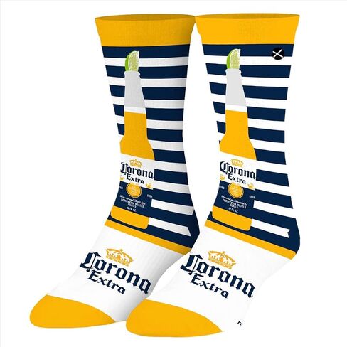 Odd Sox – Beer Brand Novelty Crew Socks – Large – Officially Licensed Gift Socks for Beer Fans and Collectors in Saudi Arabia