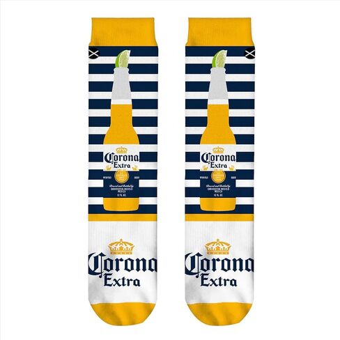 Odd Sox – Beer Brand Novelty Crew Socks – Large – Officially Licensed Gift Socks for Beer Fans and Collectors in Saudi Arabia