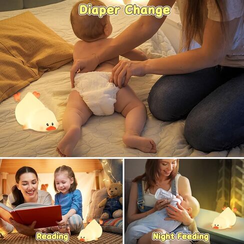 Zklili Light Light for Kids لطيف أرنب مصباح ، 16 لونًا+صنبور+إضاءة ليلية للسيليكون ، مصابيح ليلية قابلة لإعادة الشحن USB لغرفة الأطفال ، هدايا عيد الفتيات الفتيات in Kuwait