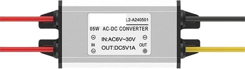 1PC AC 24V إلى 5V محول الطاقة AC6 ~ 30V إلى DC5V مراقبة المياه المضادة للمواد (AC24V إلى DC5V 1A_DC5V) in Saudi Arabia