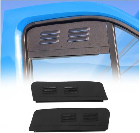 OMAC Window Air Vent for Mercedes Sprinter W907 910 2019-2025 ، Caravan Rain Deflector ، RV Air Ventilation ، 2 pcs ، Black in Saudi Arabia