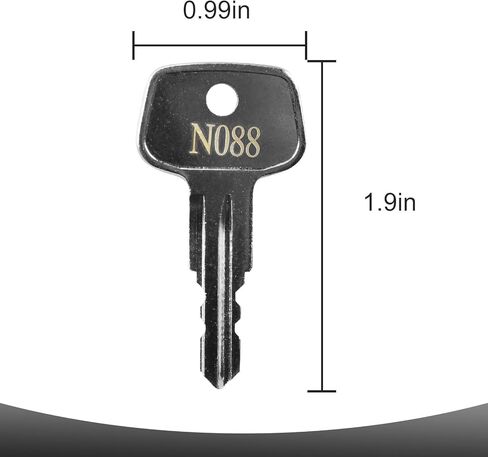 Key for Thule Key Replacement,for Roof Racks, Carriers, Crossbars Key etc,(Codes N088) in Kuwait