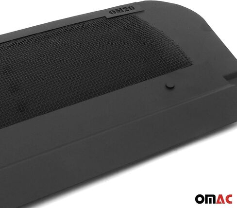 OMAC Window Air Vent for Mercedes Sprinter W907 910 2019-2025 ، Caravan Rain Deflector ، RV Air Ventilation ، 2 pcs ، Black in Saudi Arabia
