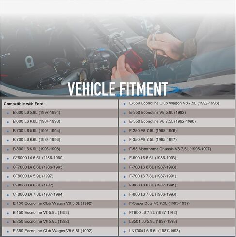 OEG Parts New ANTROPATINATION متوافق مع فورد سوبر Duty 7.5 1995-1997 F250 F-350 E-350 460 in Saudi Arabia