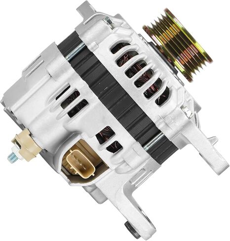 Alternator Replacement New Compatible with Mitsubishi Eclipse L4 2.4L 2000-2005, for Mirage L4 1.5L 2000-2002, for Galant L4 2.4L 1999, 12V, CW, 90Amp, IR/IF, Replace for A2TA5393, A2TA5393ZC in Saudi Arabia