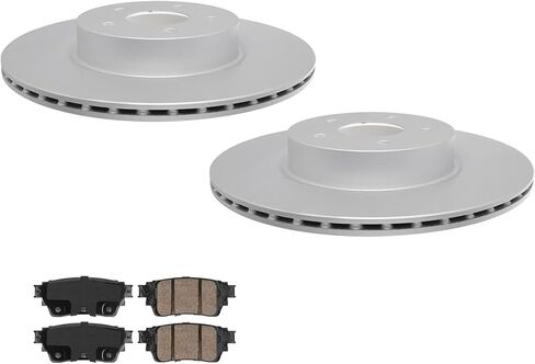 Rear Coated Disc Brake Rotors Pads Replacement Parts For Infiniti QX60 Pathfinder 2022 2023 2024 in Saudi Arabia