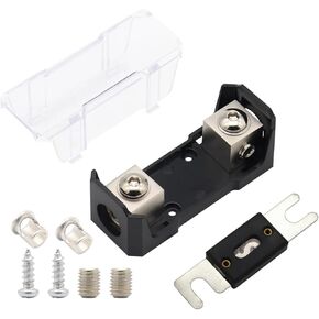 100A Fuse Block ANL Holder Audio Subwoofer Amplifier 0GA / 4GA Fuses Holder in Kuwait