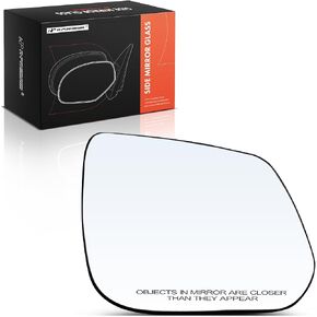 A-Premium Right Passenger Side Non-Heated Mirror Glass with Backing Plate Compatible with Chevrolet Colorado & GMC Canyon, 2015-2022 - Exterior Side View Convex Mirror in Saudi Arabia