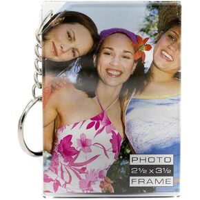 Picture Key Chains 2.5 x 3.5in Acrylic Innovision in Saudi Arabia