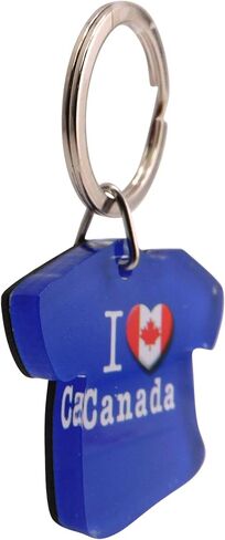 Westmon Works Canada keychain acrylic key fob with metal ring canadian canadian car care with fach in Saudi Arabia