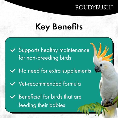Roudybush Breeder, Crumbles Bird Food, 25-Pound in Kuwait