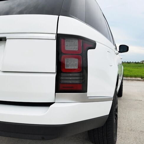 Slickmod Precut Vinyl Smoke Lint لعام 2014-2017 Land Rover Range Rover Tail Light & Third Brake Light (1. Wanillight ، Light Smoke) in Kuwait