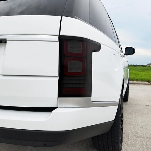 Slickmod Precut Vinyl Smoke Lint لعام 2014-2017 Land Rover Range Rover Tail Light & Third Brake Light (1. Wanillight ، Light Smoke) in Kuwait