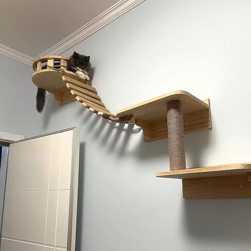 40 in Cat Ladder, Sisal Rope Bridge, Climbing Frame Accessory (40in - Q) in Saudi Arabia