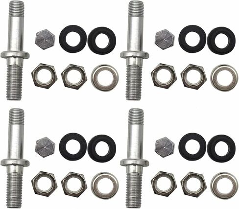 New 4X TR48 Bolt On Tire Valve Stem Chrome Metal High Pressure Flush with Stem Cap in Saudi Arabia