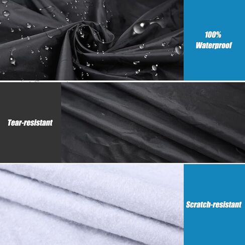 Heavy Duty Outdoor Car Cover Custom for Hummer EV Accessories Windproof All Weather Waterproof Sun Rain UV Dust Snow Protection Outdoor Car Covers Compatible with Hummer EV SUV 2024-2025 (Black) in Saudi Arabia